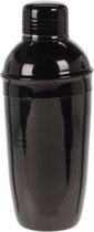 Shaker à cocktail noir 500 ml inox 9 x 22 cm - Fournitures de cuisine - Fournitures bar/café - Réaliser des cocktails - Mix/shake tasses