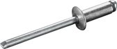 GOEBEL® - 1000 x Rivets aveugles 3.2 x 14 mm - Aluminium AlMG 2.5 / Acier galvanisé - Tête plate - STANDARD - 7070132140 - ISO15977 - Rivet aveugle