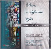 Pieces en different styles - Suzanna Veerman bespeelt het Aristide Cavaille-Coll-orgel van de St. Augustinuskerk te Amsterdam