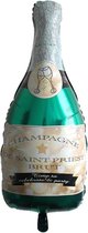 DW4Trading Folieballon Champagnefles Brut - Feesten en Partijen - 50x94 cm - Champagne