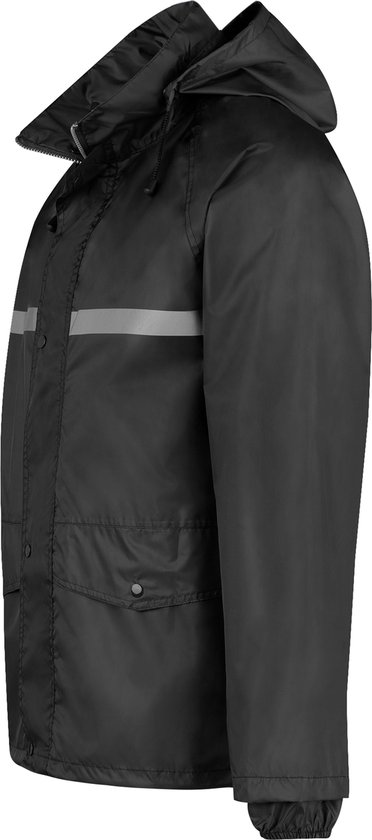 BJØRNSON Dusch Rainsuit Femme & Homme - Imperméable - Taille 2XL - Zwart