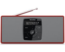 Technisat Digitradio 2 S - rood/zilver