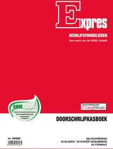 Sigel Expres Kas- en kwitantieformulieren Doorschrijfkasboek, 2x50 vel, genummerd (krimp 2 stuks)