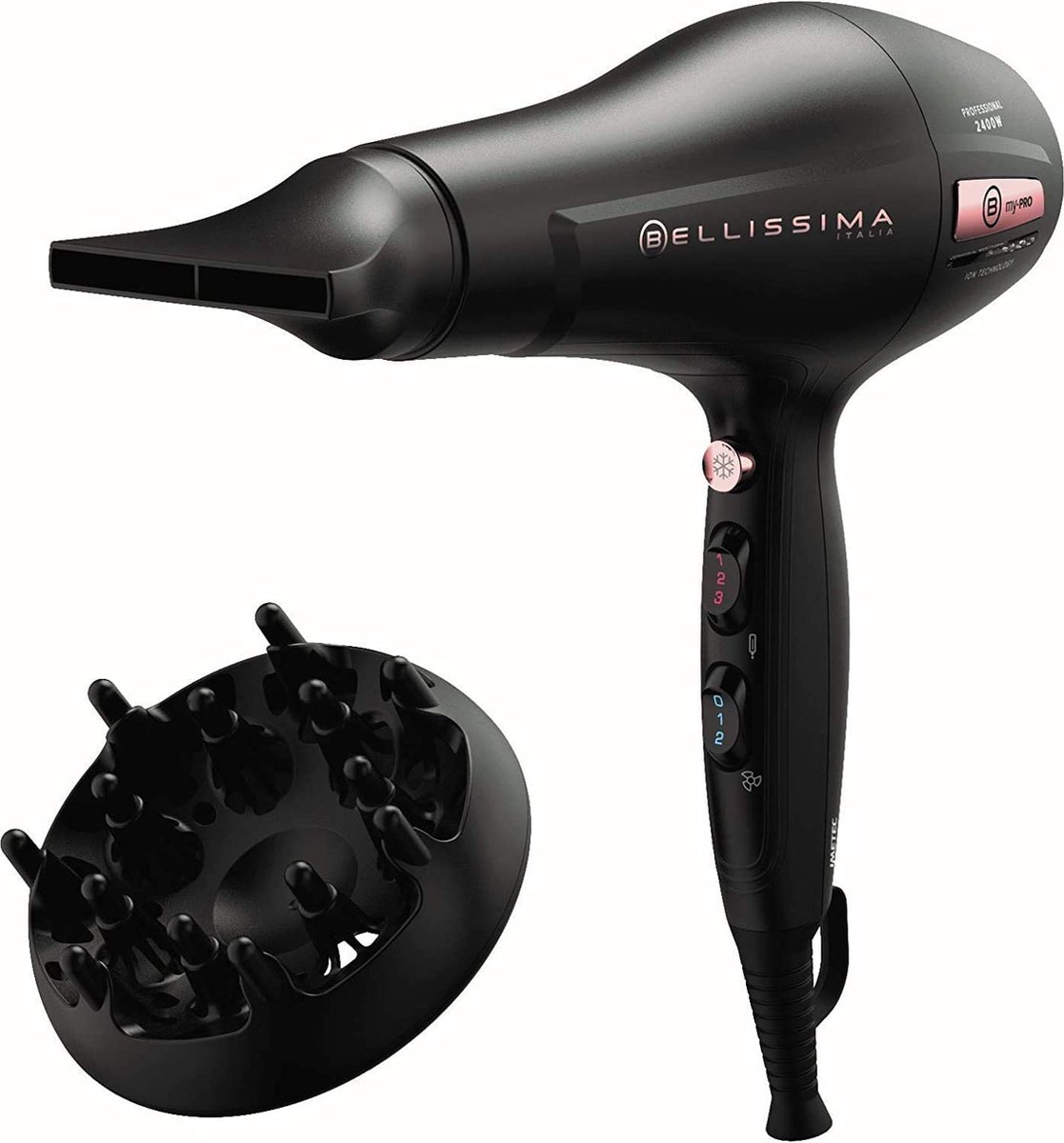 Haardroger - hairdryer - fohn - luxe haardroger - sterke kracht - meer haarvolume - gemakkelijk in gebruik