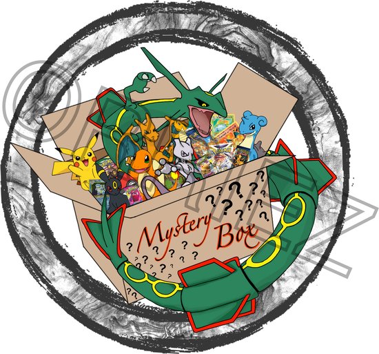 Thumbnail van een extra afbeelding van het spel Orriez - Pokémon Mysterybox (DELUXE) + Zeldzame Pokémon kaarten Mystery box Mysterypack