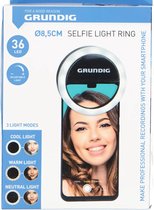 Grundig - Selfie TIK TOK light ring - 36 LED - 3 light modes