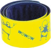 Wowow Goyo Snap Wrap band, 38 x 3 cm, geel, pak van 2 stuks