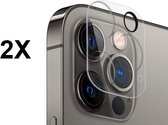 Camera lens protector geschikt voor iPhone 11 Pro Max - screenprotector - Bescherming camera lens geschikt voor iPhone 11 Pro Max - 2 stuks