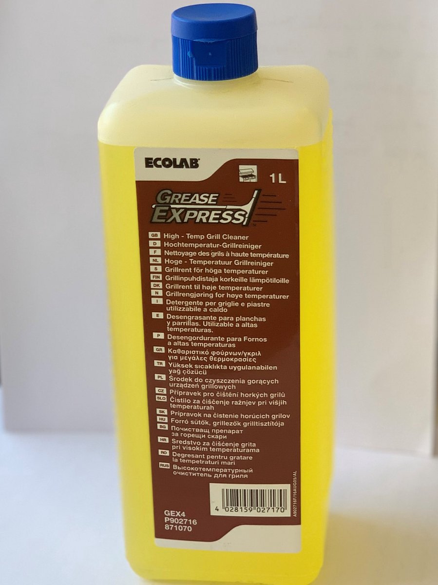 Ecolab - Grease express - Grillreiniger - 1l