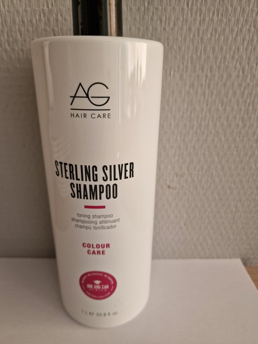 AG Hair Care STERLING SILVER SHAMPOO 1000ML, Toning Shampoo