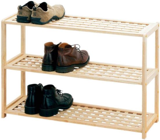Schoenenrek - schoenenkast - voor het opbergen van schoenen - ruimtebesparend - voor veel paar schoenen 55 x 79 x 27 cm