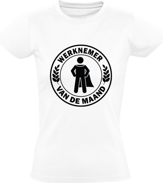 Employé du mois T-shirt femme | collègue | compagnie | patron | fête d'entreprise | cadeau | présent | chemise