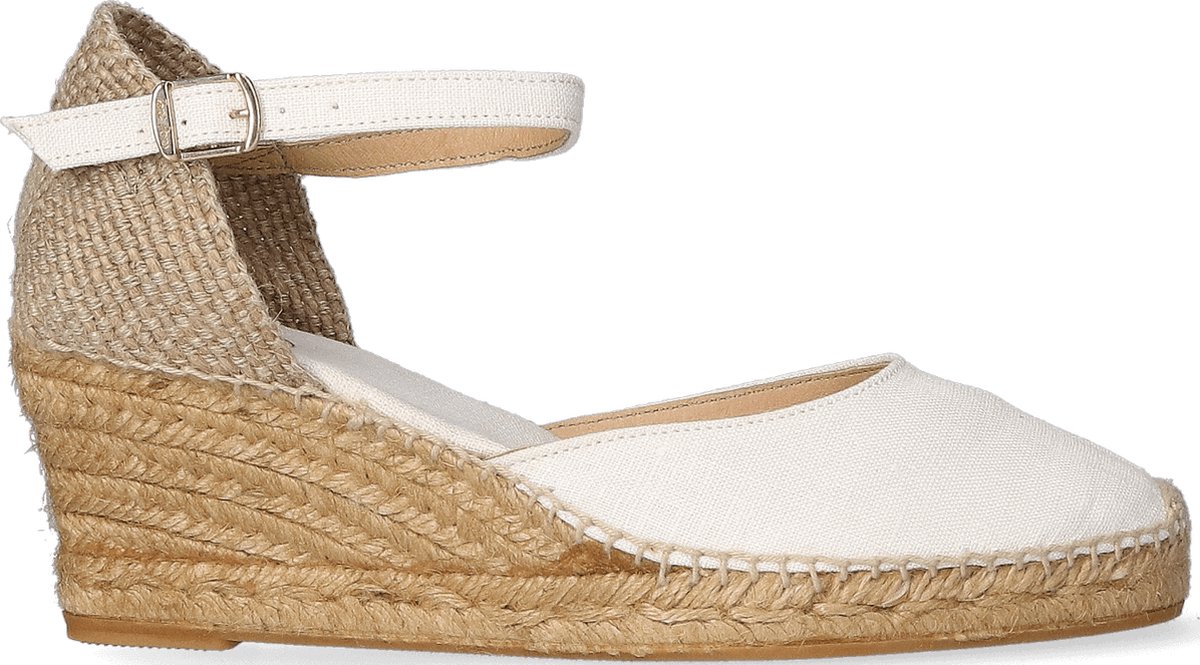 Toni Pons Caldes Dames Espadrilles Blanc | Wit | Linnen | Maat 37 | CALDESblanc