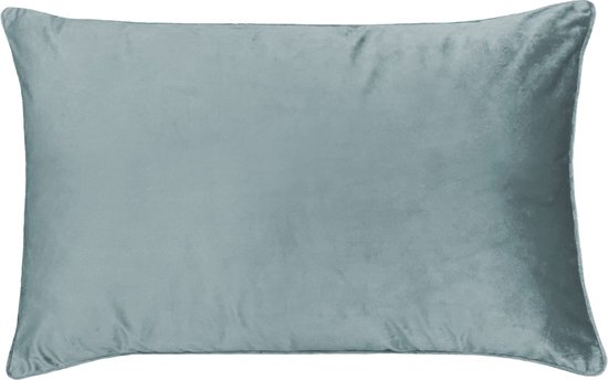 Maison Maison - Sierkussen - Velvet - Unikleur Mint - 30x50cm