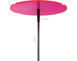 Cazador Del Sol Uno Medio zonnevanger - Ø15x120cm - Rood