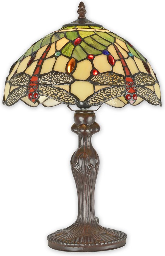 Tiffany stijl tafellamp 47,5 cm hoog