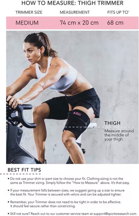 Sweet Sweat Thigh Trimmer Yellow | bol.com
