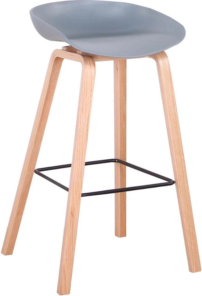 Polaza®️ Barkruk Set 2Delig Barkrukken Set Van 2 Barstoel Met Houten Poten