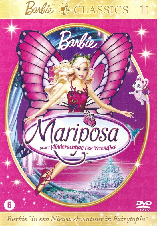 Cover van de film 'Barbie - Mariposa En Haar Vlinderachtige Fee Vriendjes'