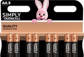 Piles Duracell AA Simply