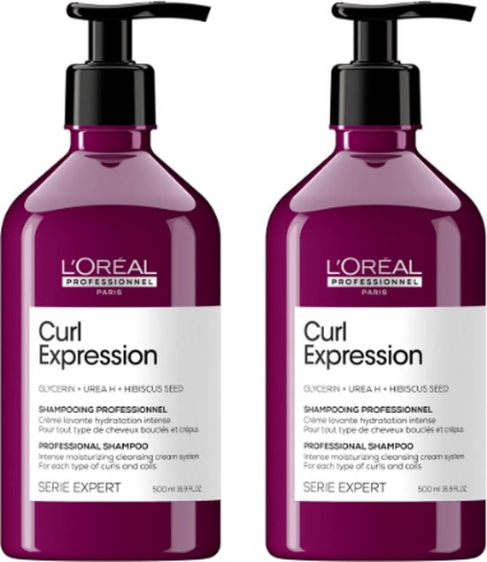 L'Oréal SE - Curl Expression Intense Moisturizing Cleansing Shampoo - 2x 500ml