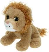 Pluche knuffel dieren mannetjes Leeuw van 25 cm - Speelgoed knuffels - Cadeau voor jongens/meisjes