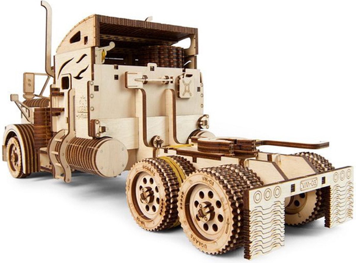 UGEARS Houten 3D Model - Heavy Boy Truck — afbeelding 13
