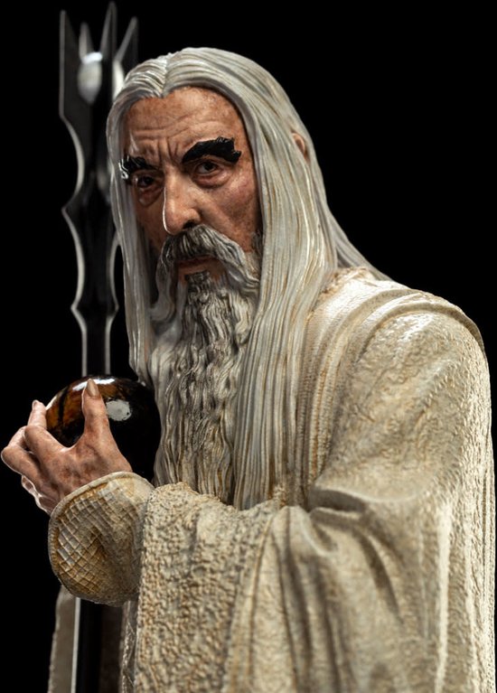 Lord Of The Rings Figuur 19 Cm WETA Collectibles Lord Of The Rings Standbeeld - Saruman De Witte, 19 Cm, Handgeschilderd Polyresin Figuur Gary Hunt Lord Of The Rings Figuur 19 Cm WETA Collectibles Lord Of The Rings Standbeeld - Saruman De Witte, 19 Cm, Handgeschilderd Polyresin Figuur Gary Hunt