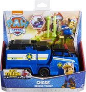 PAW Patrol Big Truck Pups - Chase - Transformerende speelgoedauto