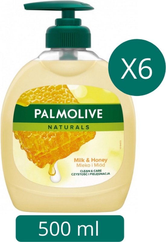 Palmolive Milk & Honey Handzeep - 4 x 500 ml | bol.com