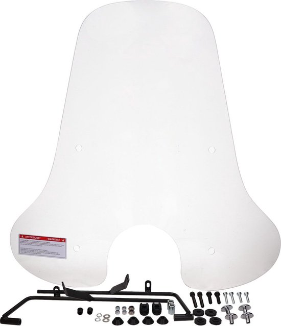 KAGE WINDSCHERM HOOG HELDER BTC RIVA / AGM VX50 / SENZO RIVALUX / IVA LUX / LA SOURIS VESPELINI SOURINI / GTS TOSCANA / DJJD CASHMERE 70CM
