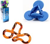 Fidget Voordeelset - Tangle / OSM / Twiddle - Combo 3-Pack - Fidget Toy voor kinderen en volwassenen - Fidget Toy voor school - Cadeau voor tieners en volwassenen - Kleuren variëren