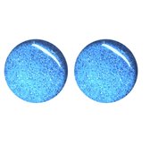 Clip Oorbellen -Blauw-2 cm-geen gaatje-Cabochon-Charme Bijoux