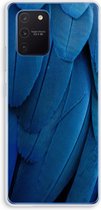 Case Company® - Hoesje geschikt voor Samsung Galaxy Note 10 Lite hoesje - Pauw - Soft Cover Telefoonhoesje - Bescherming aan alle Kanten en Schermrand