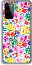 Case Company® - Hoesje geschikt voor OnePlus 9 Pro hoesje - Little Flowers - Soft Cover Telefoonhoesje - Bescherming aan alle Kanten en Schermrand