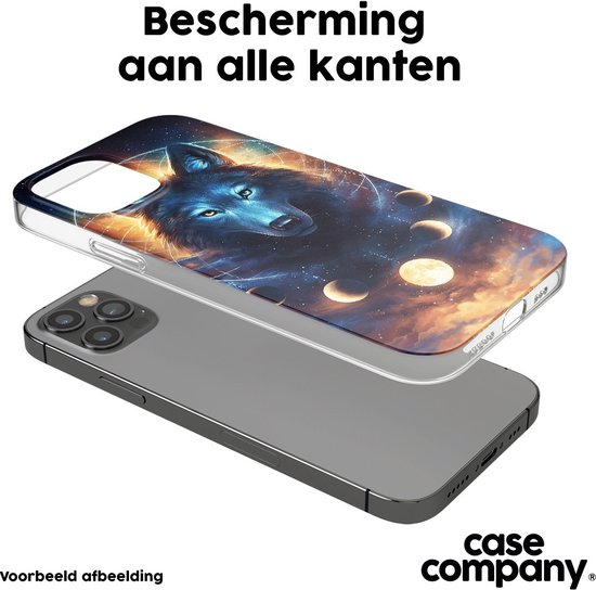 Case Company® - Coque Samsung Galaxy A53 5G - Wolf Dreamcatcher - Coque souple pour téléphone - Protection tous côtés et bord d'écran