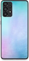 Case Company® - Hoesje geschikt voor Samsung Galaxy A33 5G hoesje - Mist pastel - Soft Cover Telefoonhoesje - Bescherming aan alle Kanten en Schermrand