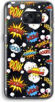 Case Company® - Hoesje geschikt voor Samsung Galaxy S7 hoesje - Pow Smack - Soft Cover Telefoonhoesje - Bescherming aan alle Kanten en Schermrand