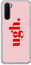 Case Company® - Hoesje geschikt voor OnePlus Nord hoesje - Ugh - Soft Cover Telefoonhoesje - Bescherming aan alle Kanten en Schermrand