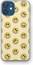 Case Company® - Hoesje geschikt voor iPhone 12 mini hoesje - Smiley N°2 - Soft Cover Telefoonhoesje - Bescherming aan alle Kanten en Schermrand