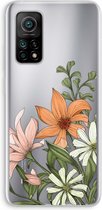 Case Company® - Hoesje geschikt voor Xiaomi Mi 10T hoesje - Floral bouquet - Soft Cover Telefoonhoesje - Bescherming aan alle Kanten en Schermrand