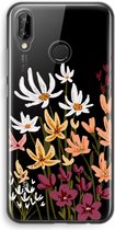 Case Company® - Hoesje geschikt voor Huawei P20 Lite hoesje - Painted wildflowers - Soft Cover Telefoonhoesje - Bescherming aan alle Kanten en Schermrand