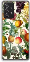 Case Company® - Hoesje geschikt voor Samsung Galaxy A52 hoesje - Classic Flora - Soft Cover Telefoonhoesje - Bescherming aan alle Kanten en Schermrand