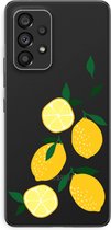 Case Company® - Hoesje geschikt voor Samsung Galaxy A53 5G hoesje - You're my lemon - Soft Cover Telefoonhoesje - Bescherming aan alle Kanten en Schermrand