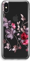 Case Company® - Hoesje geschikt voor iPhone XS Max hoesje - Mooie bloemen - Soft Cover Telefoonhoesje - Bescherming aan alle Kanten en Schermrand