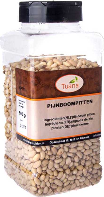 Foto: Tuana kruiden pijnboompitten strooibus 500 gram gp0216