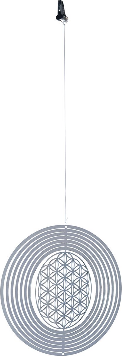 Windspinner, Nature's Melody, Cosmo Windspinner, Flower of Life, CS05FL, ca 12cm