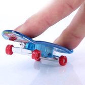 Miniatuur Skateboard Blauw met Licht | Lightfight | Vingerskateboard | Vingerboard | Mini Board |9.5 cm