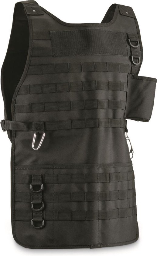 Combat Apron Caliber Gourmet Tactical BBQ Apron/ Schort. Swat Team. zwart. mole ...
