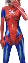 SissyMarket - Bodysuit superheld rood - 3XLarge - Cosplay - E-girl - Gamer Girl